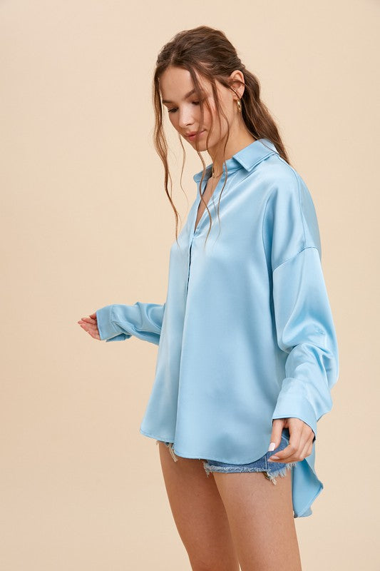 SATIN TOP