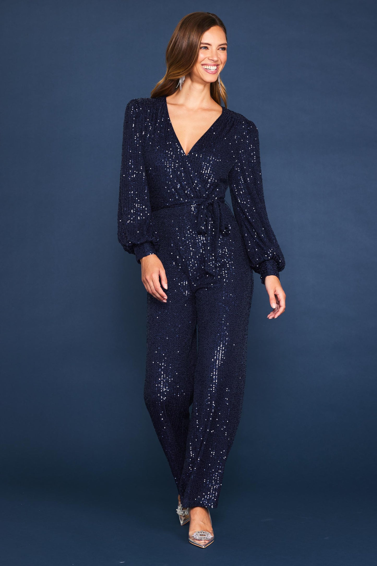 SEQUIN JUMPSUIT