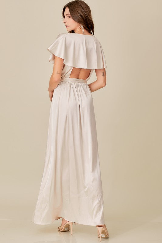 OPEN BACK DRESS GEIGE