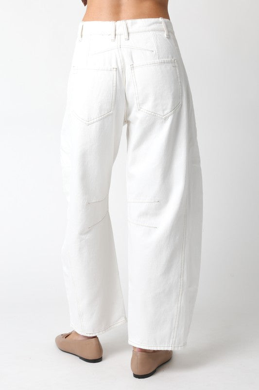PANTS OFF WHITE