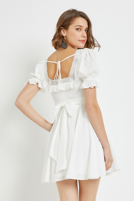 DRESS WHITE