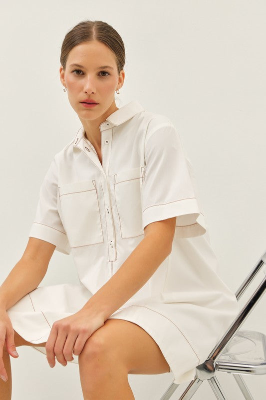 DRESS WHITE