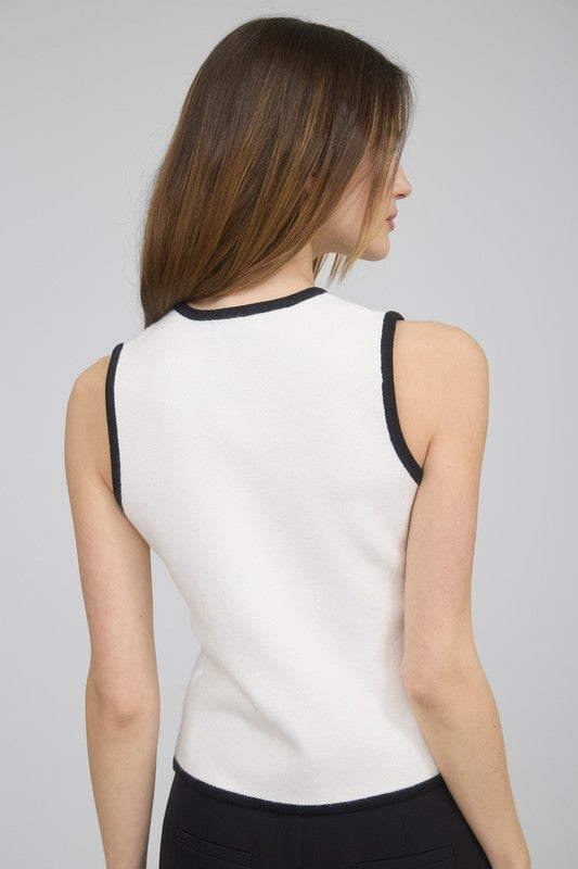 VEST IVORY