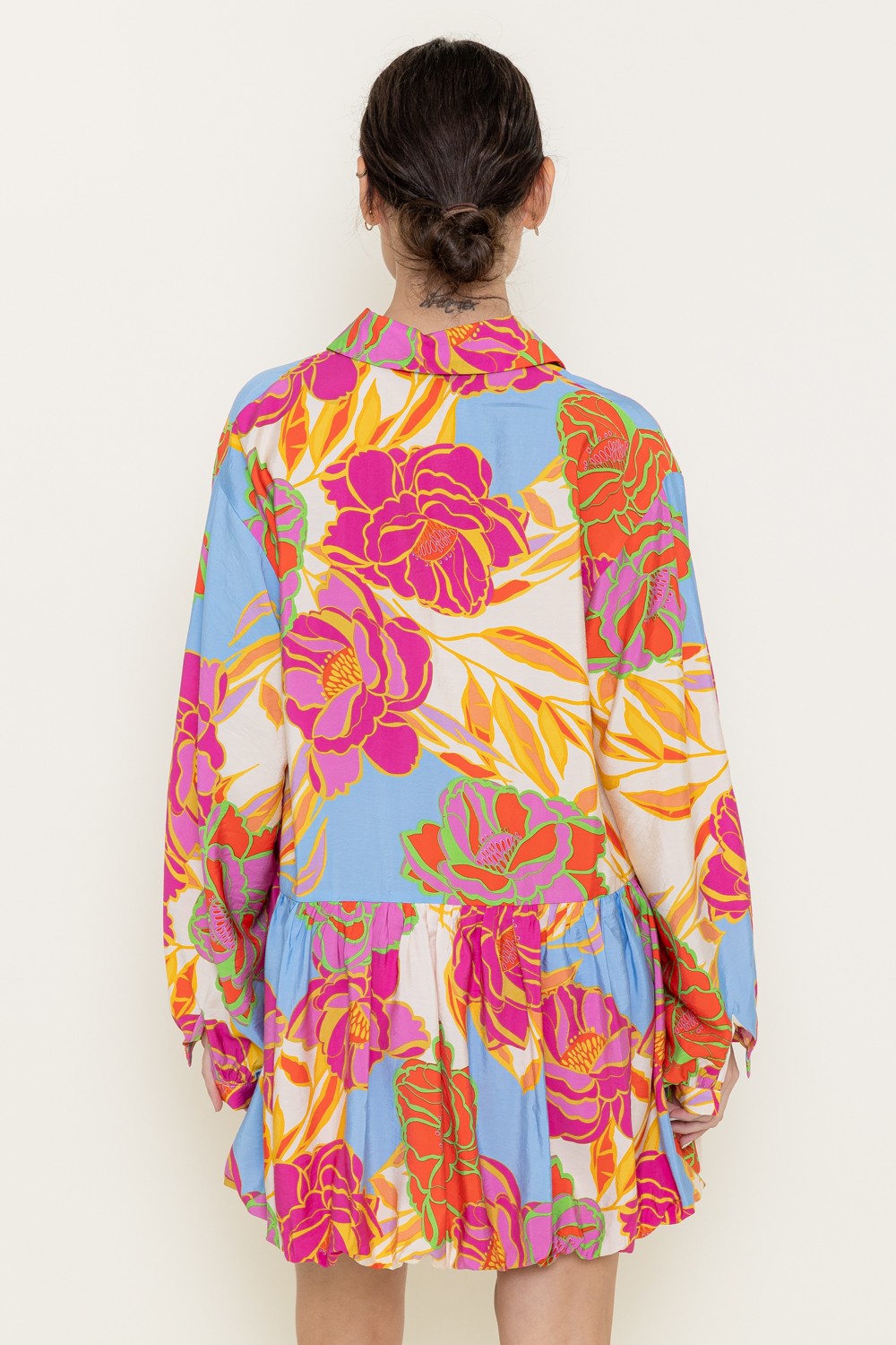 DRESS FLORAL MULTI