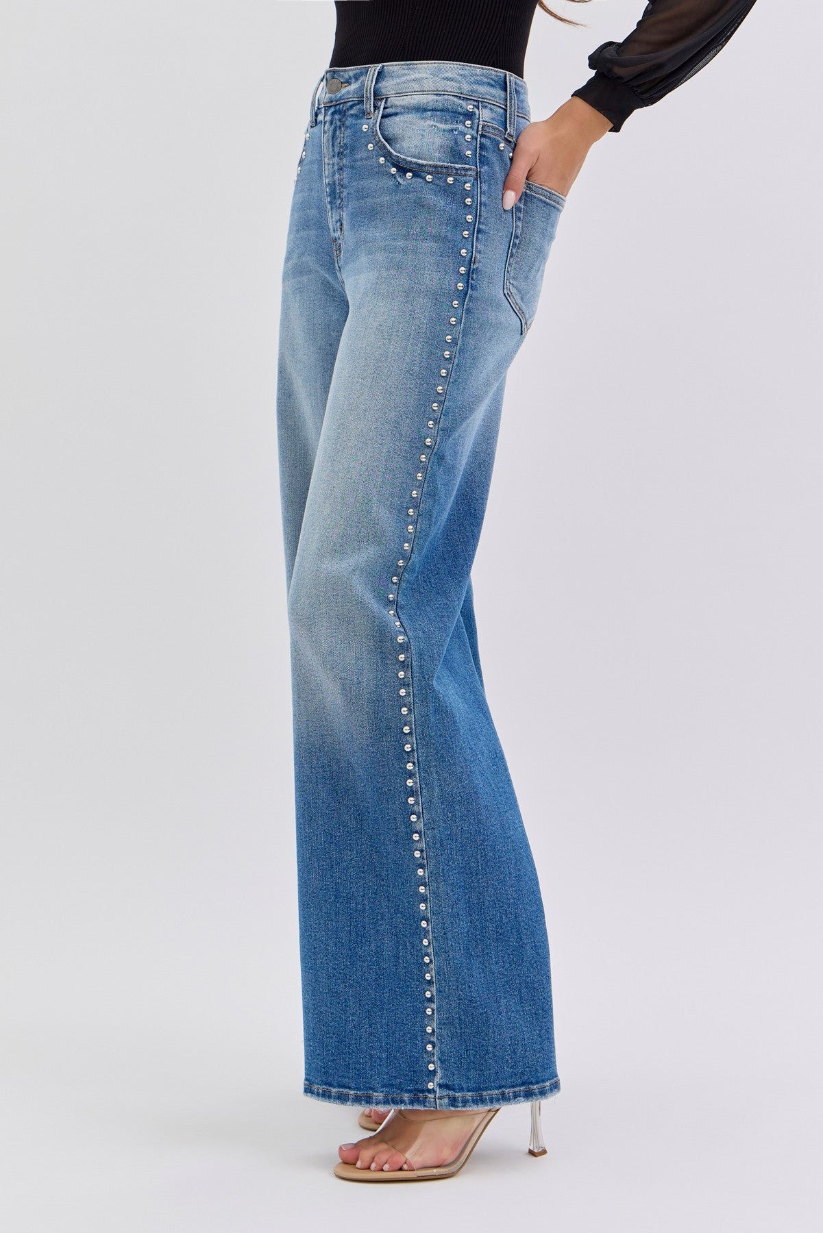 JEANS HIGH RISE