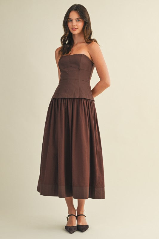 DRESS BROWN