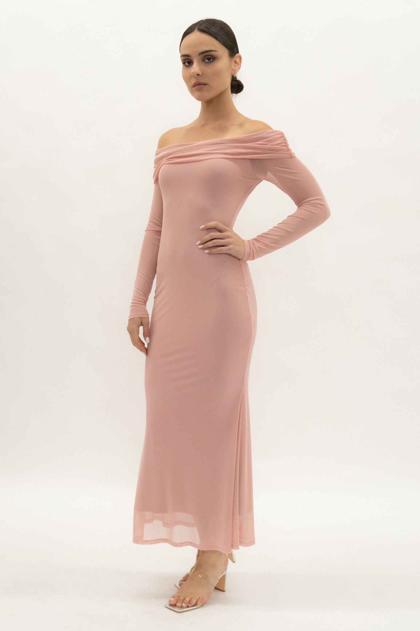 DRESS MAUVE