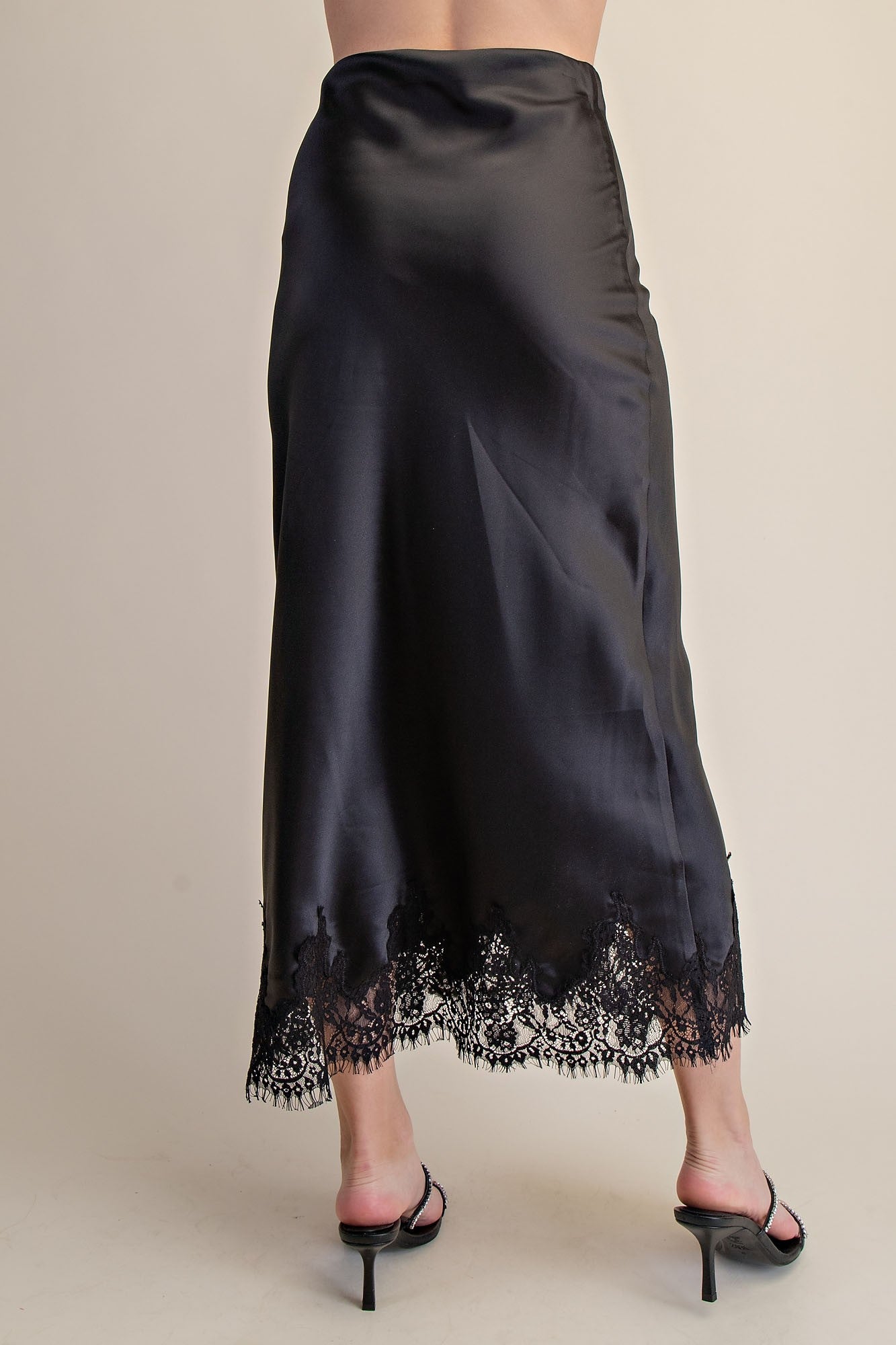 SKIRT LACE BLACK
