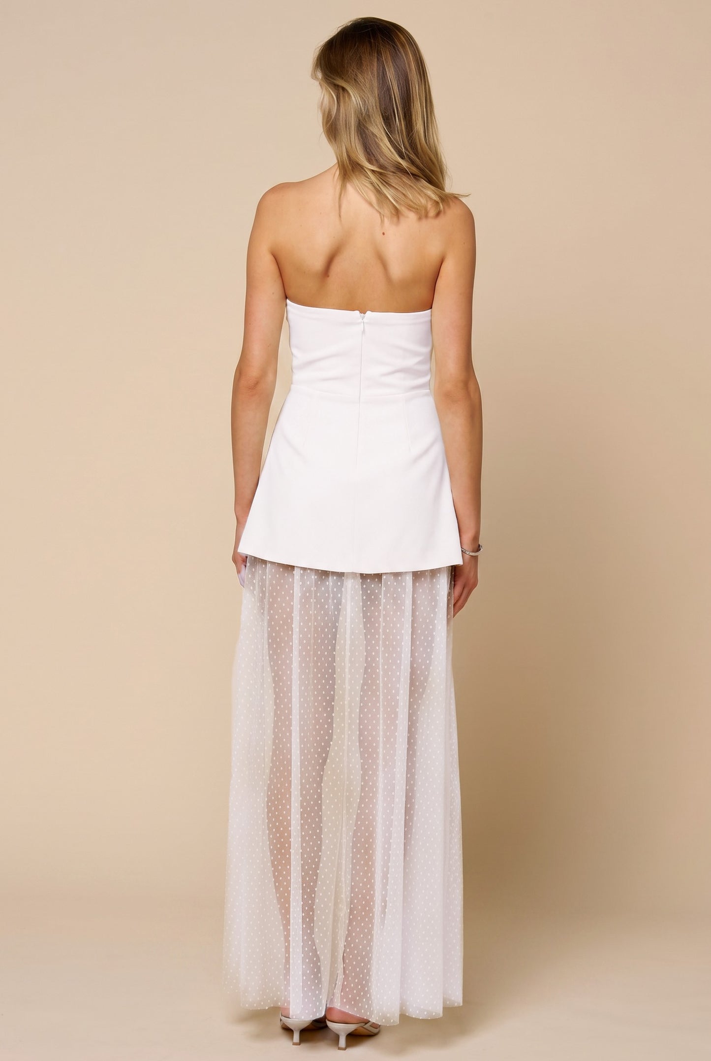 DRESS WHITE LACE