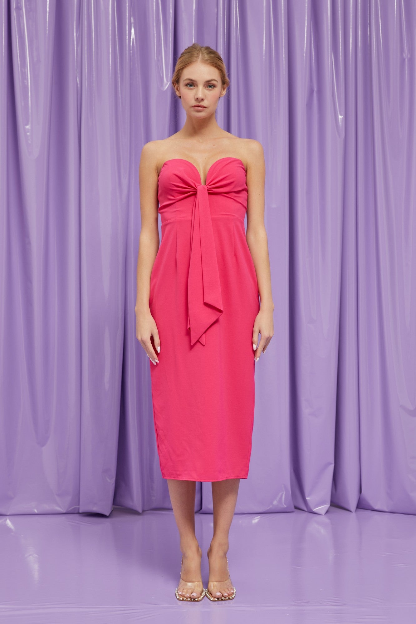 MAGENTA DRESS