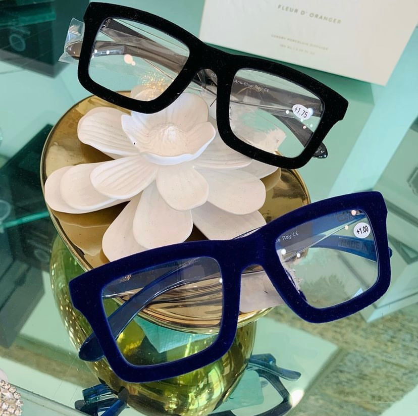 Velvet Reading Glasses