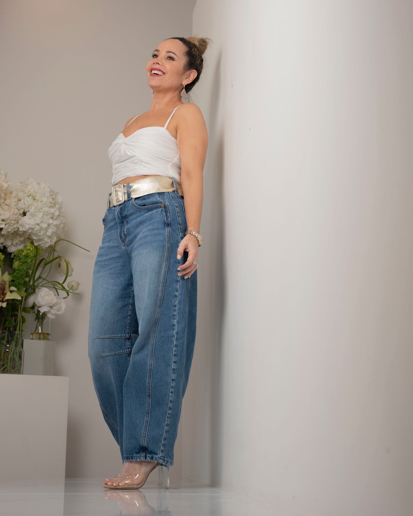 TOP SATIN