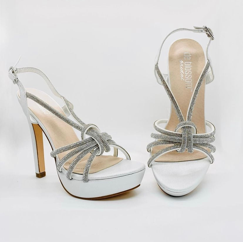 White Shimmer Heel
