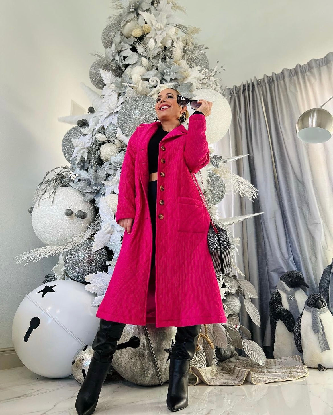 Hot Pink Coat