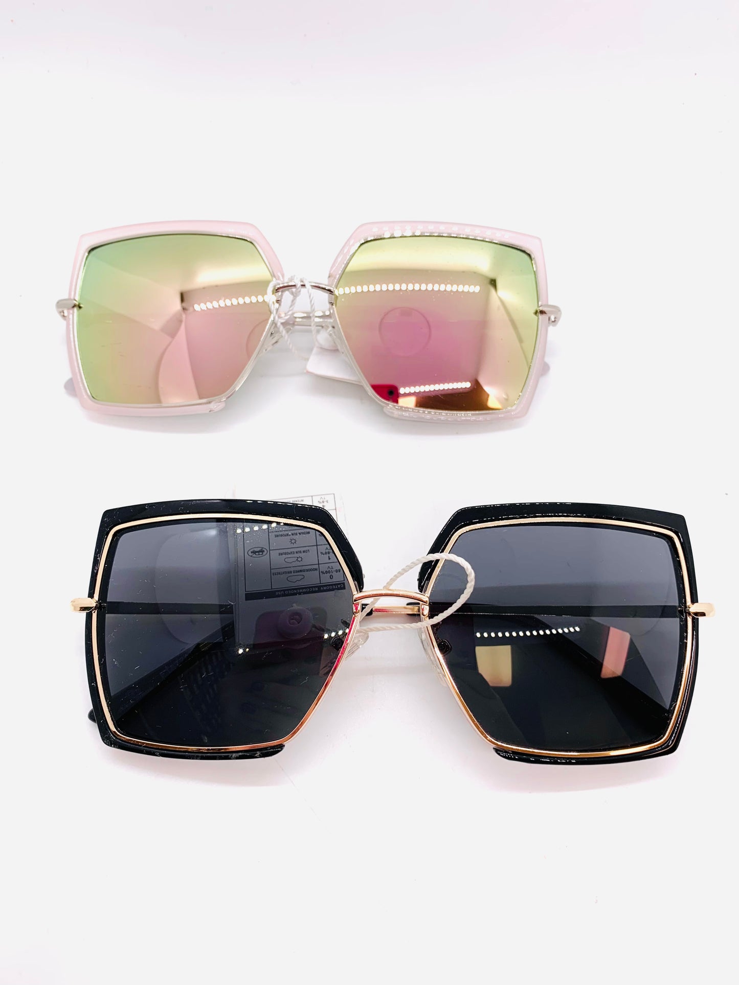 Vintage Square Sunglasses