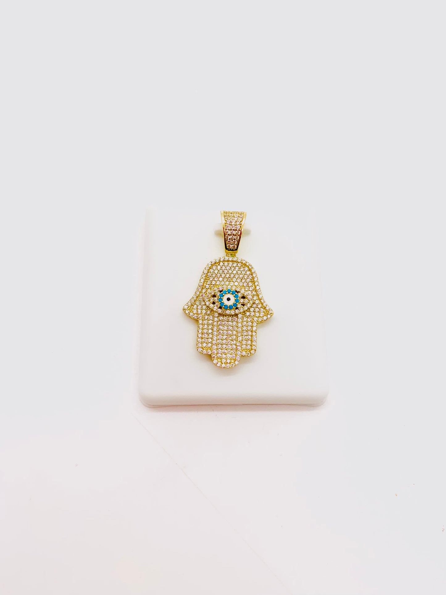 Hamsa Gold Pendant