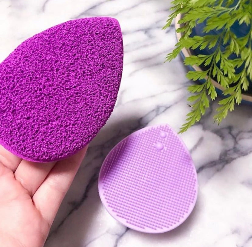 Facial exfoliating duo