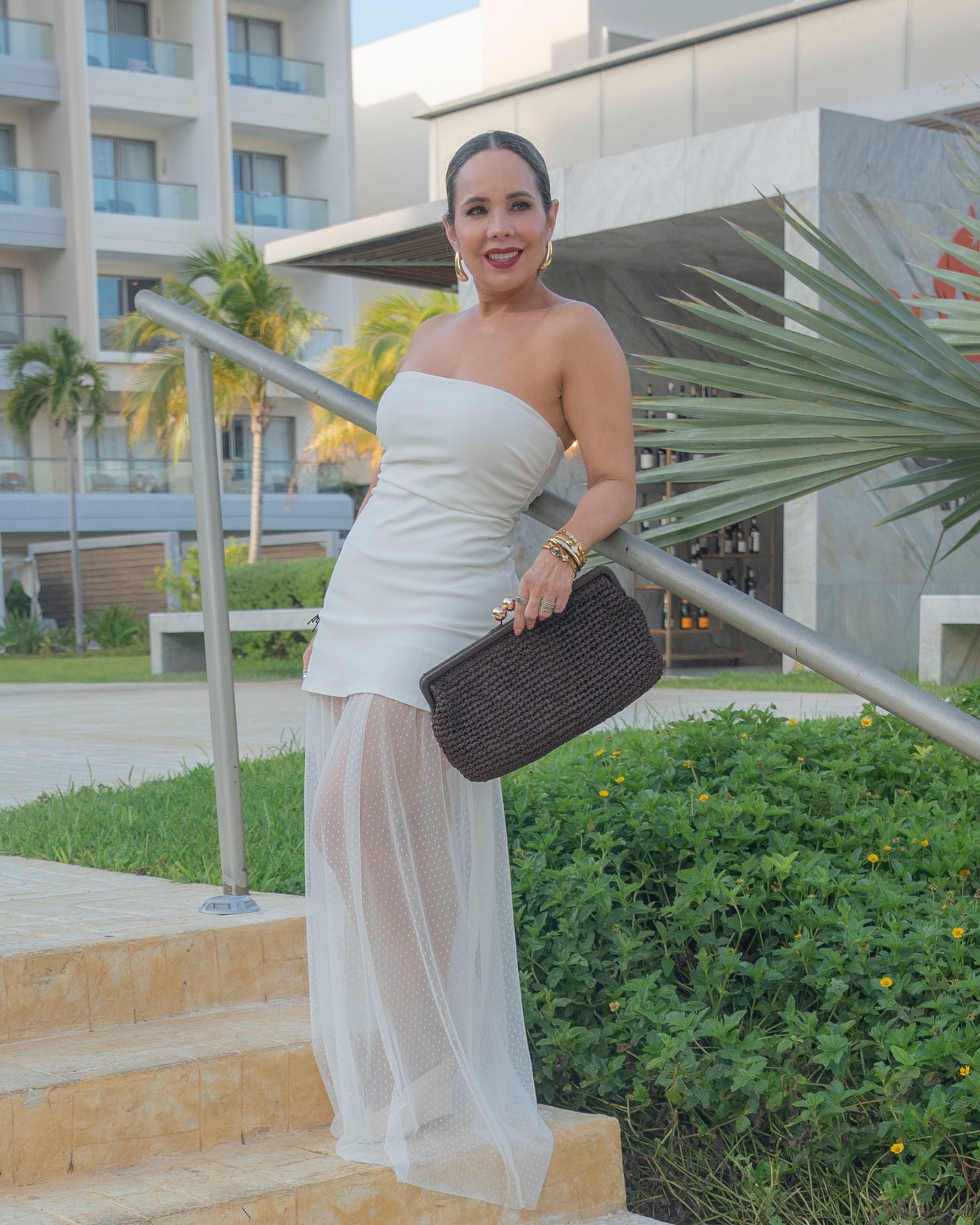 DRESS WHITE LACE