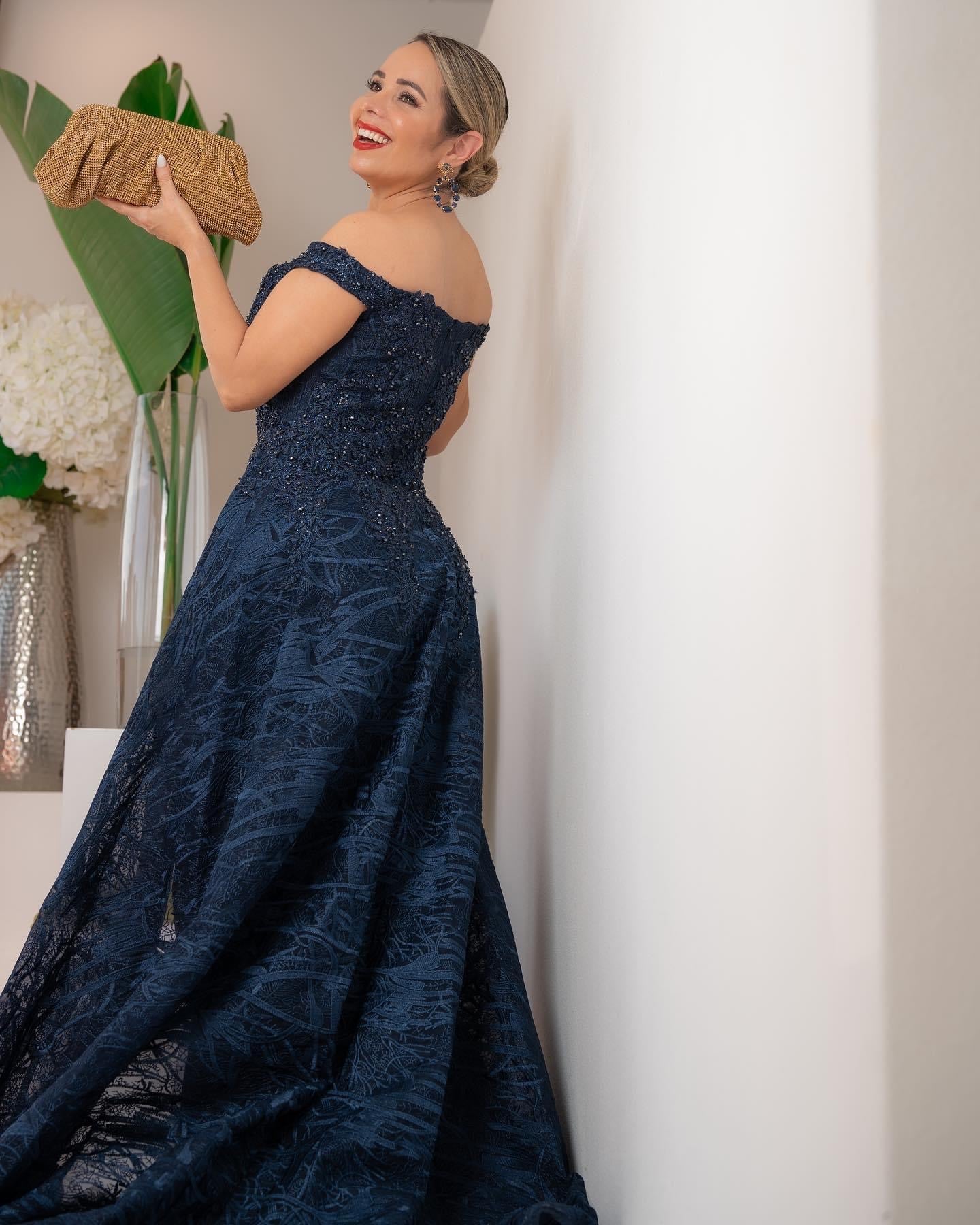 Navy Blue Dress