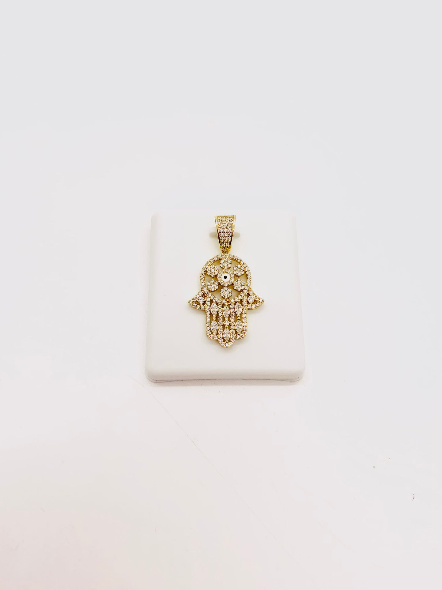 Hamsa Gold Pendant