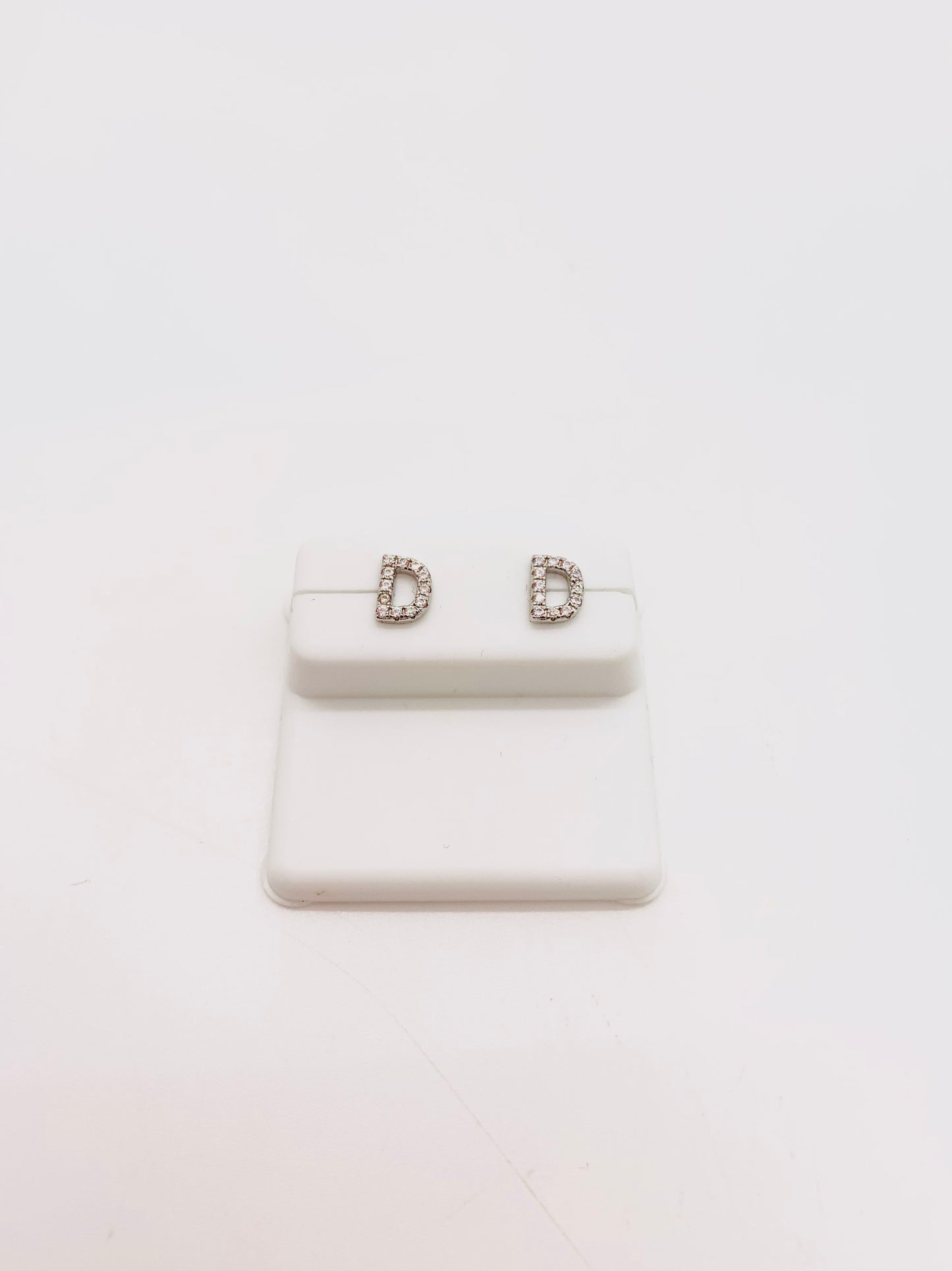 Small Initial Earrings