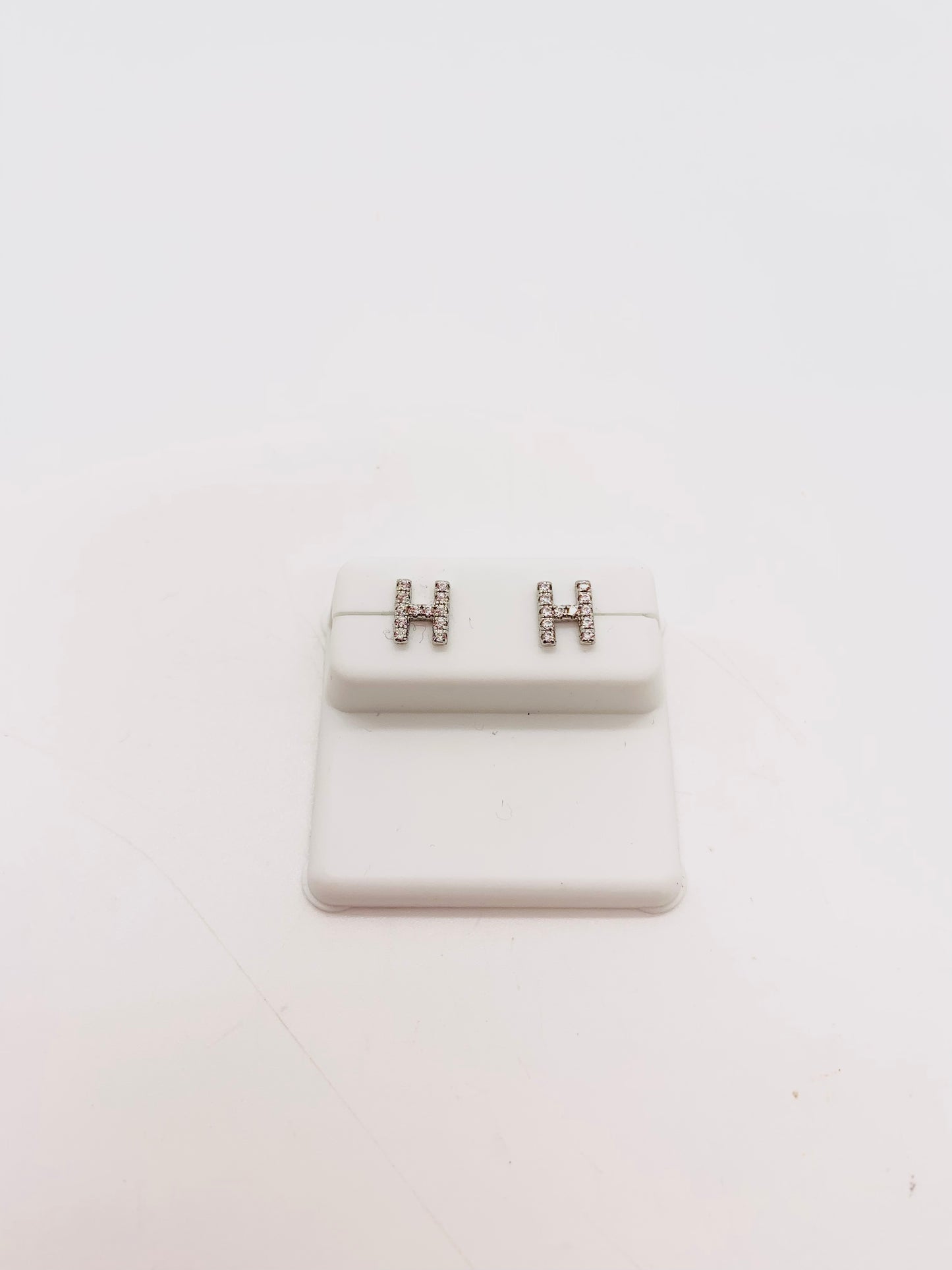 Small Initial Earrings