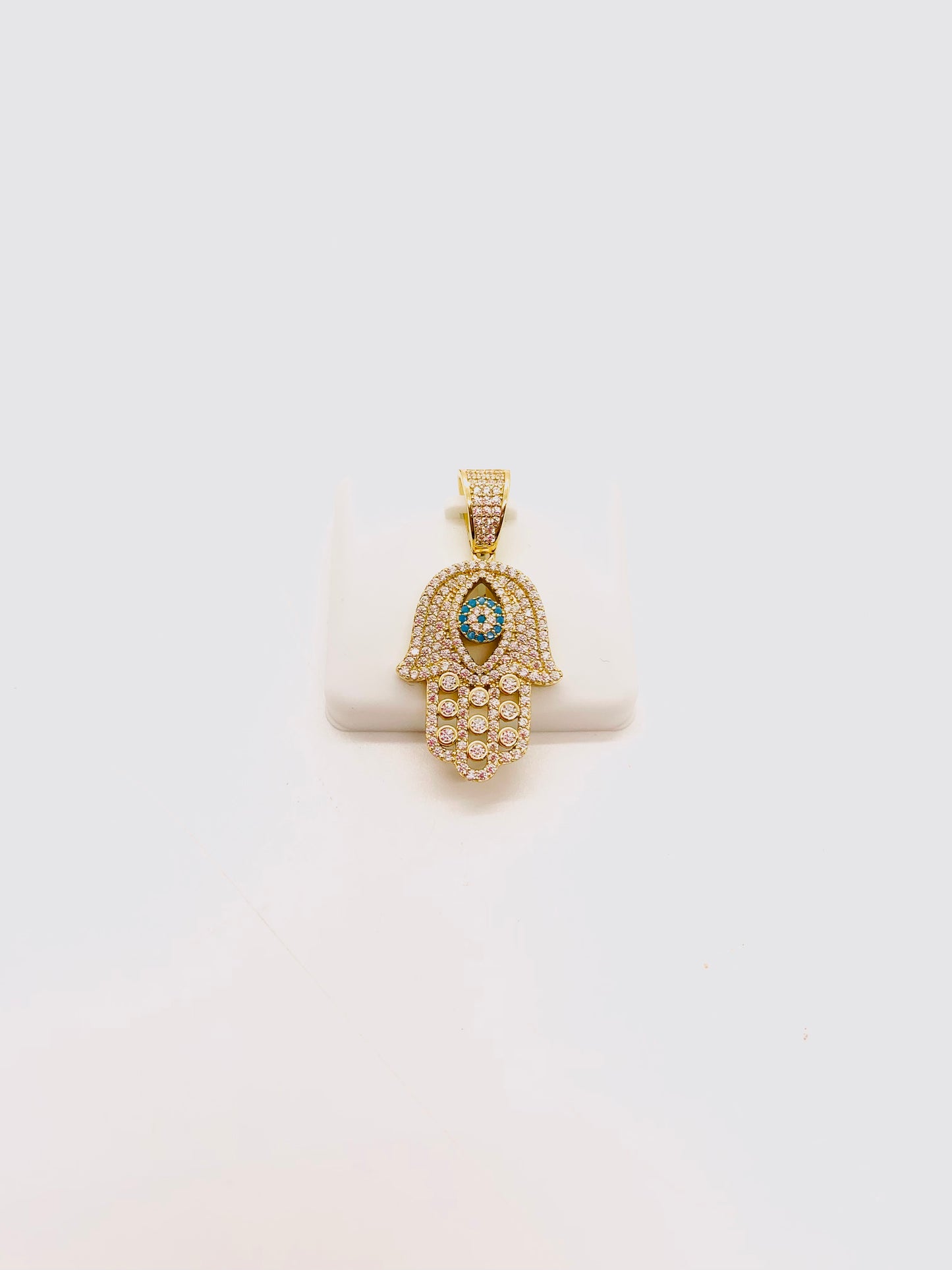 Hamsa Gold Pendant