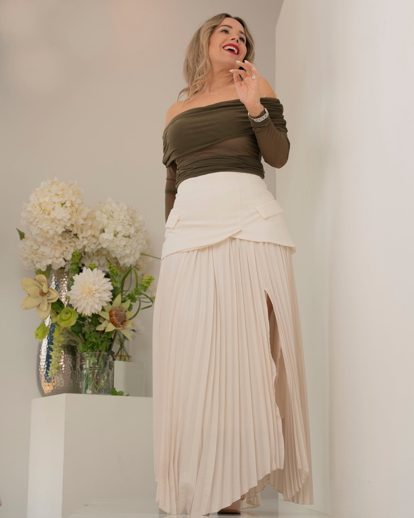 SKIRT IVORY