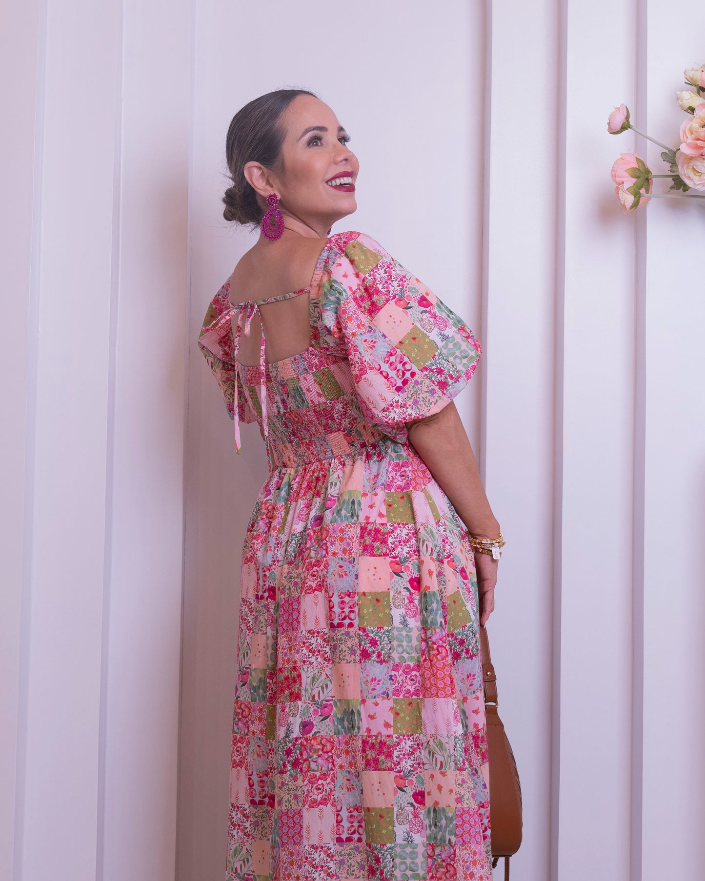 DRESS PINK MULTI