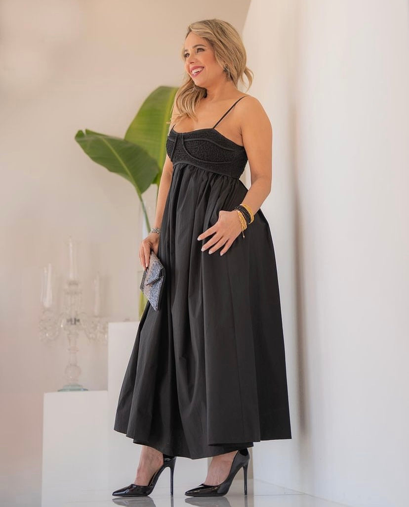 Black Midi Dress
