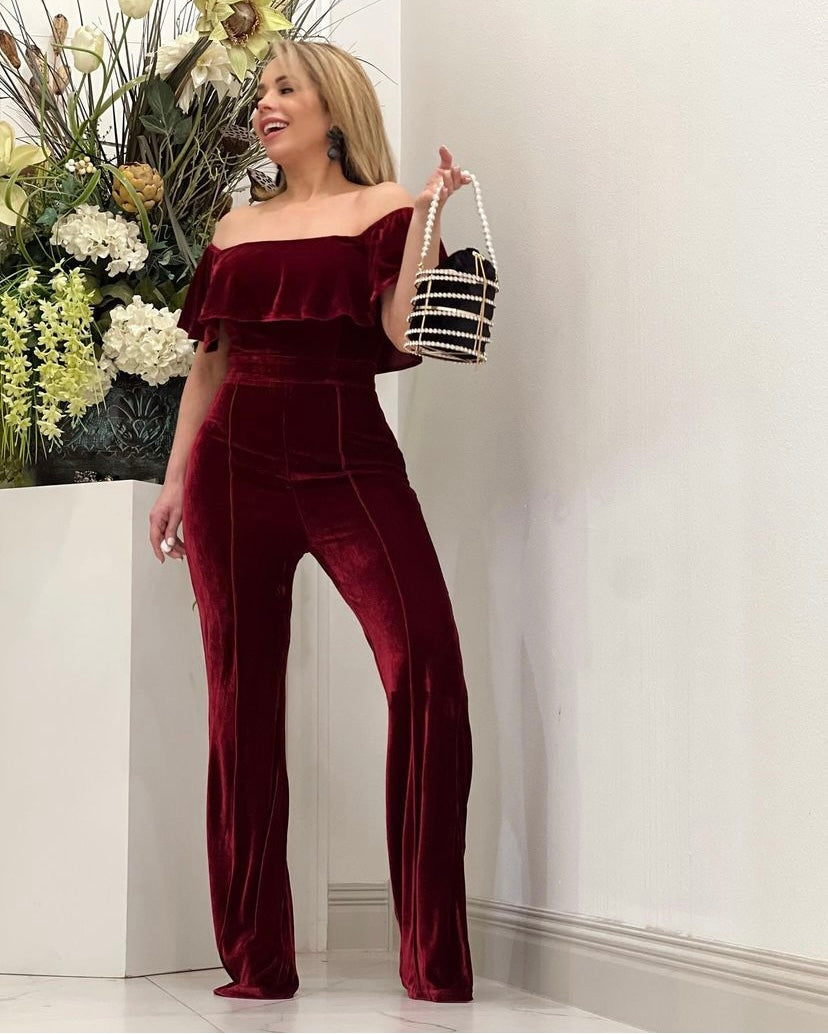 Velvet Jumpsuit