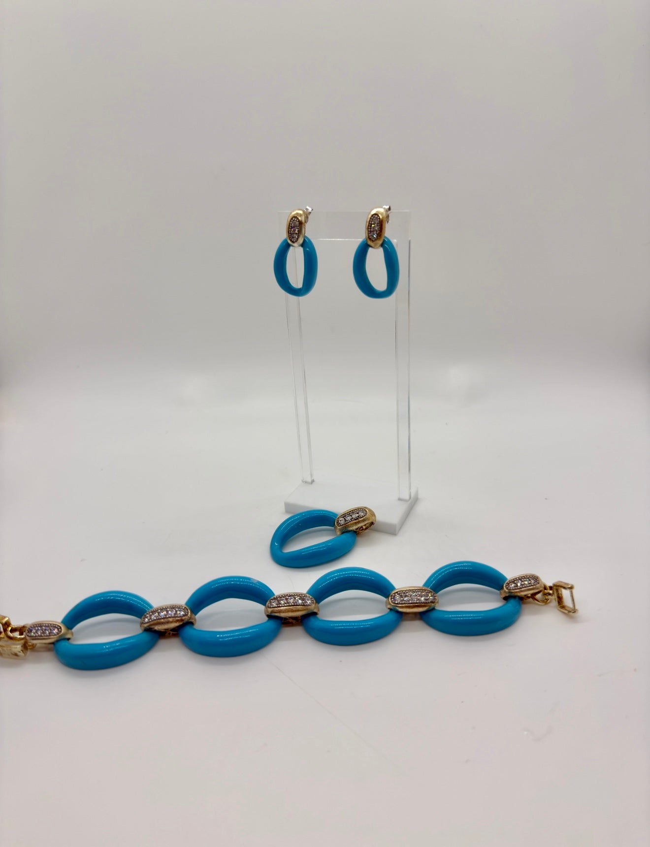 SET, BLUE SILVER
