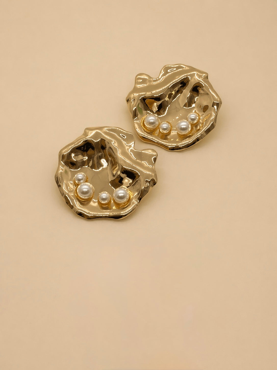 EARRING GOLD / PEARL