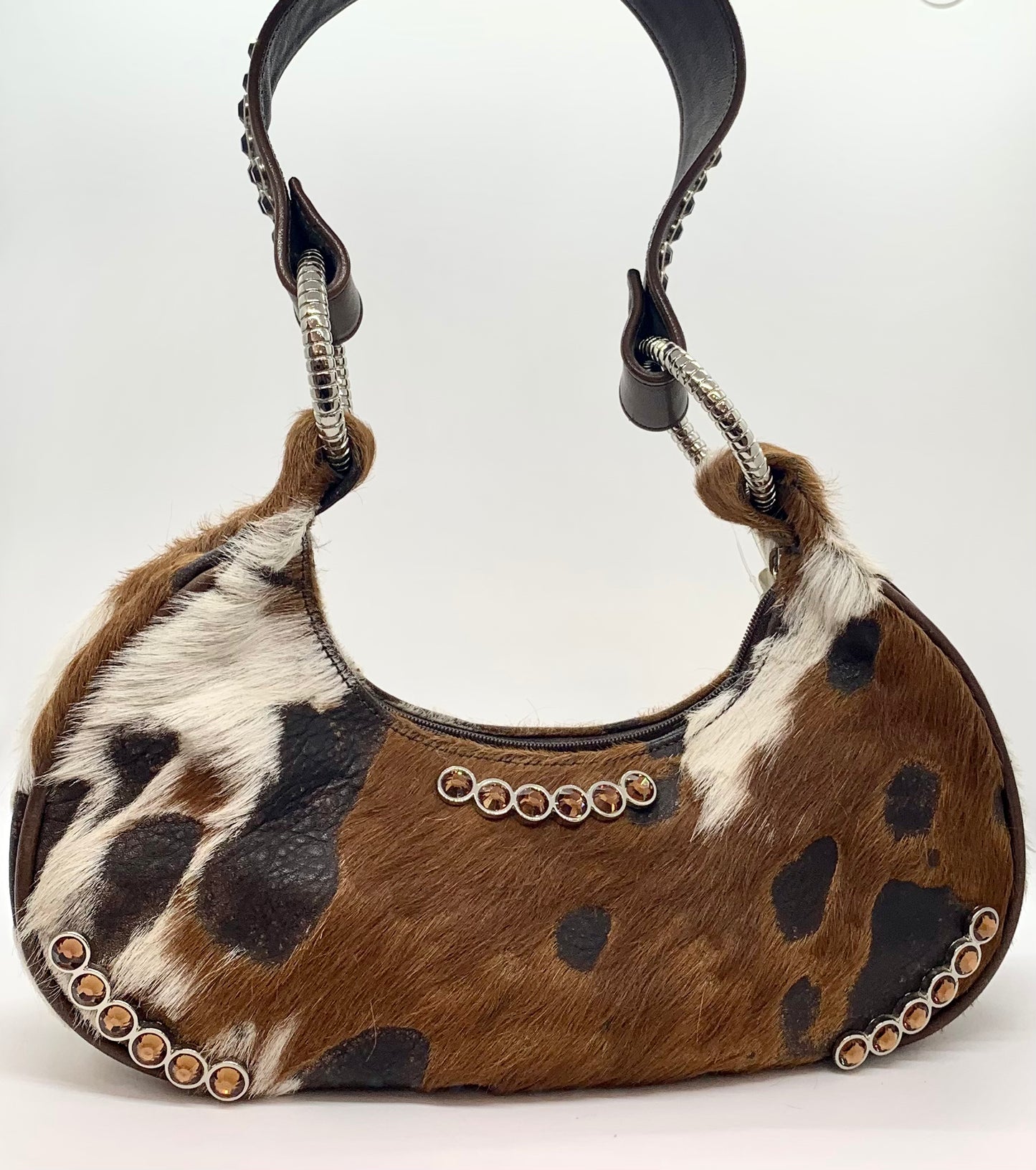 Cow print handbag
