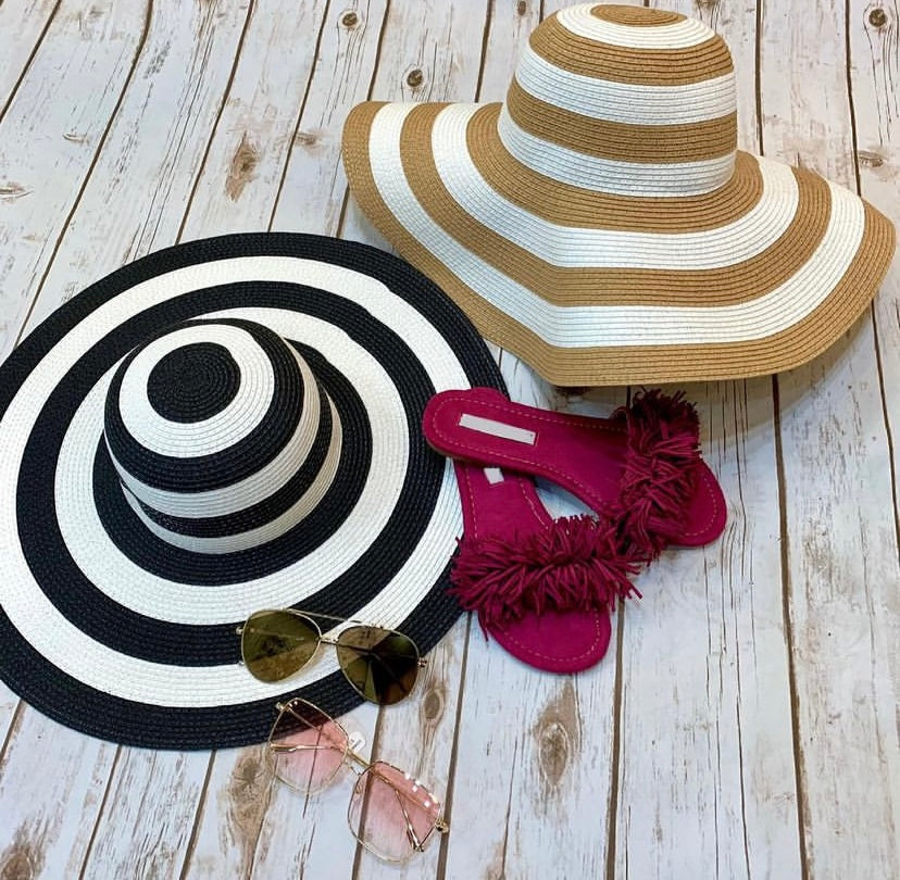 Striped variety hat