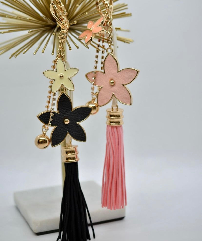 Flower keychain