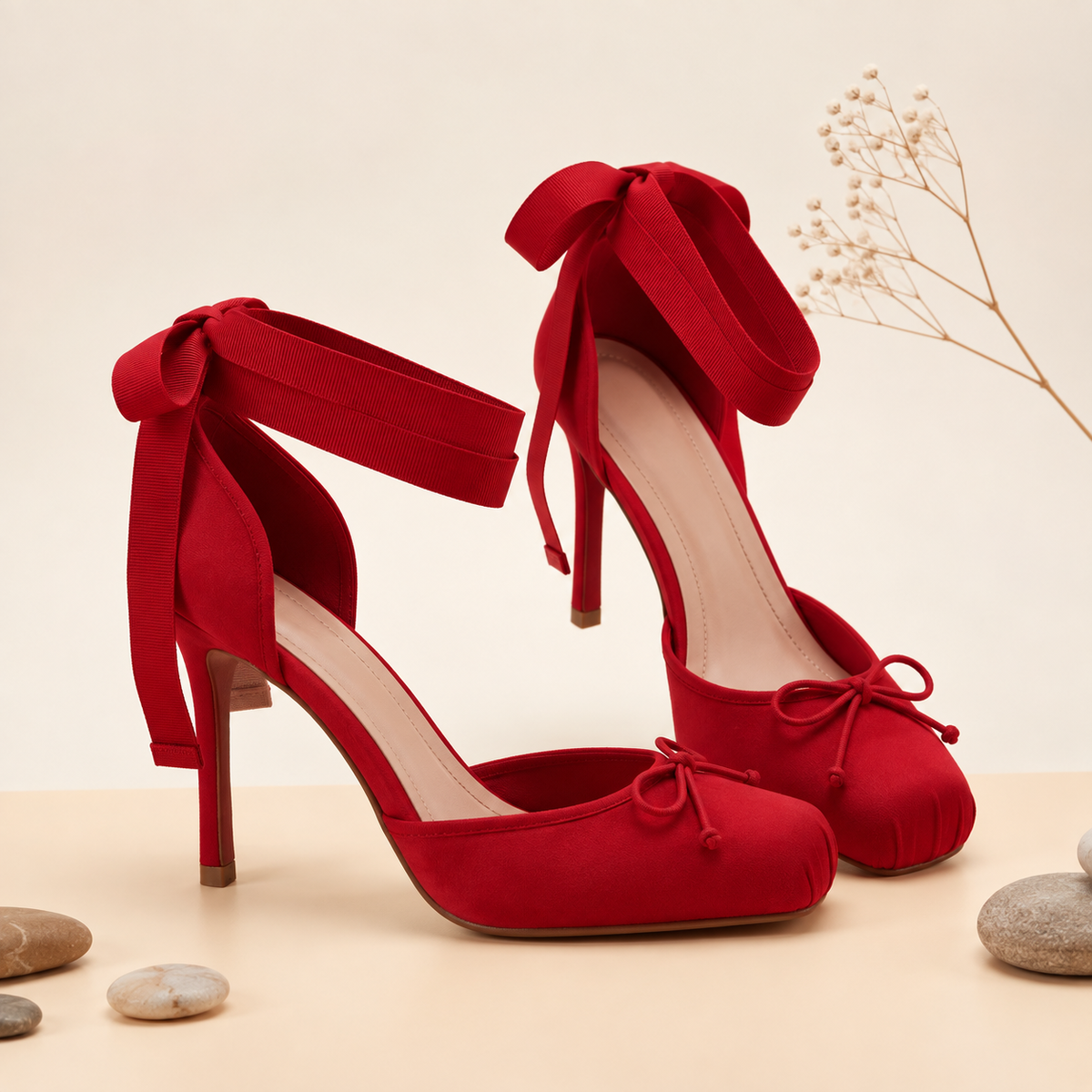 PUMP BALLET RED