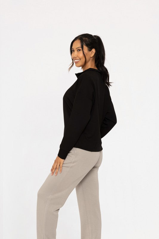 PULLOVER BLACK