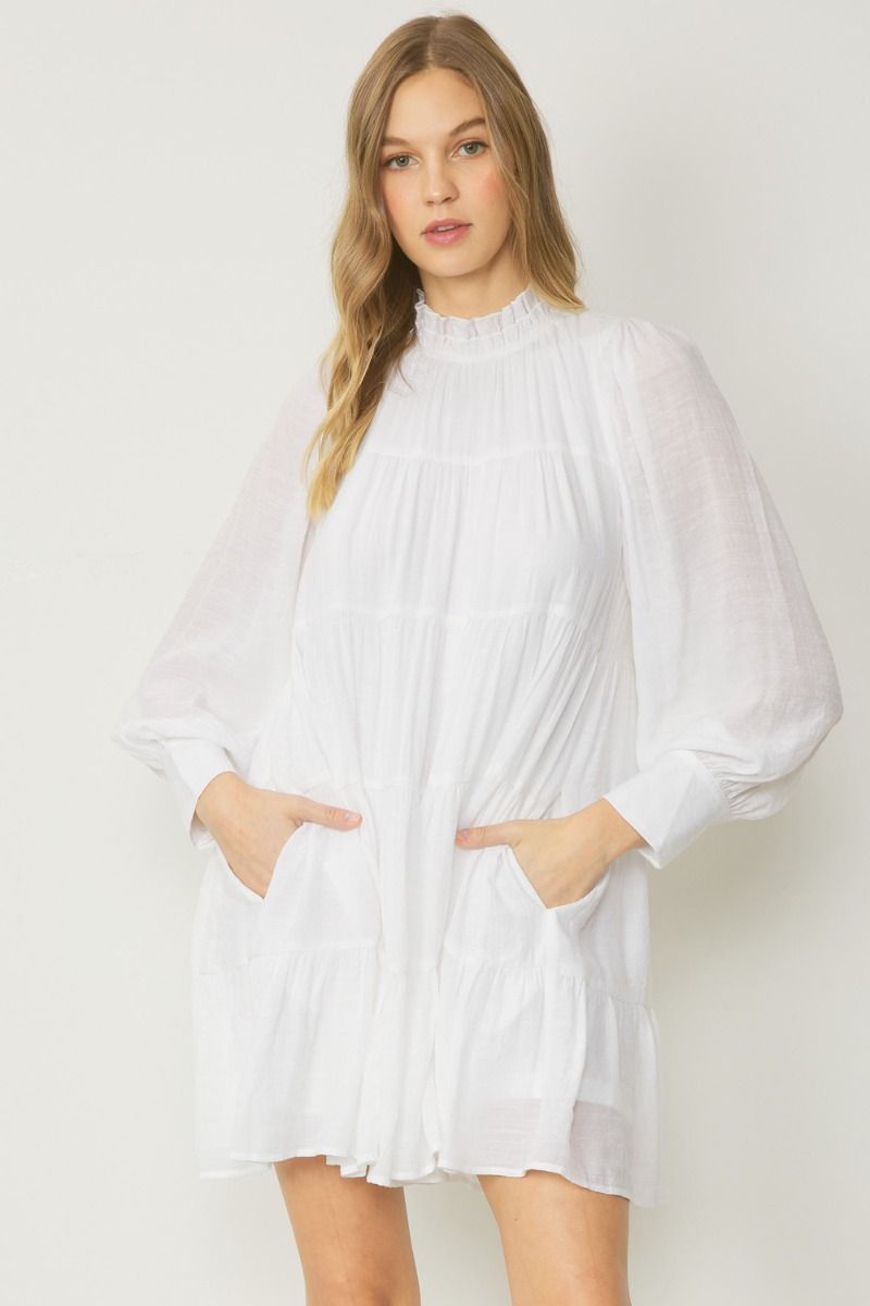 DRESS WHITE
