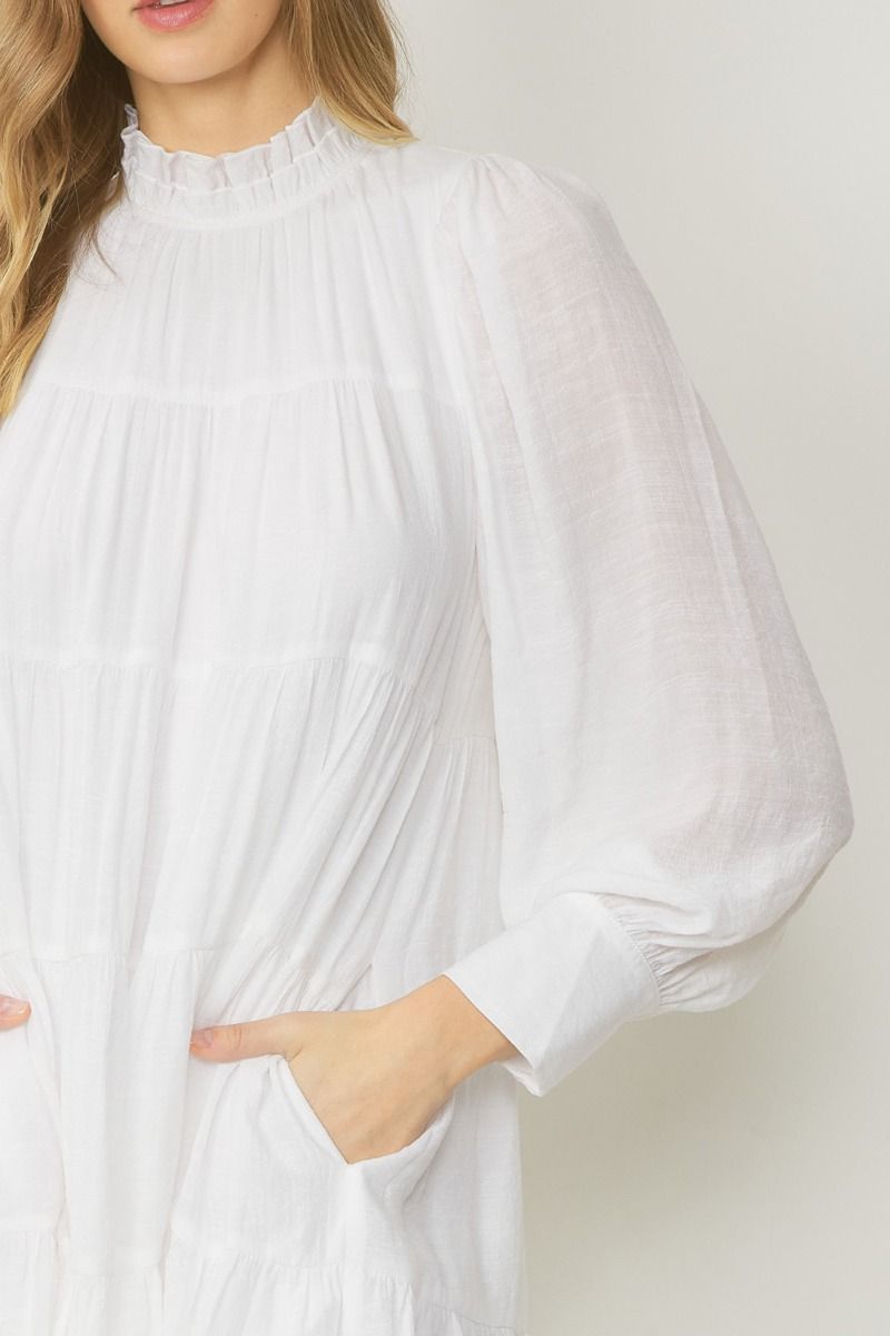 DRESS WHITE