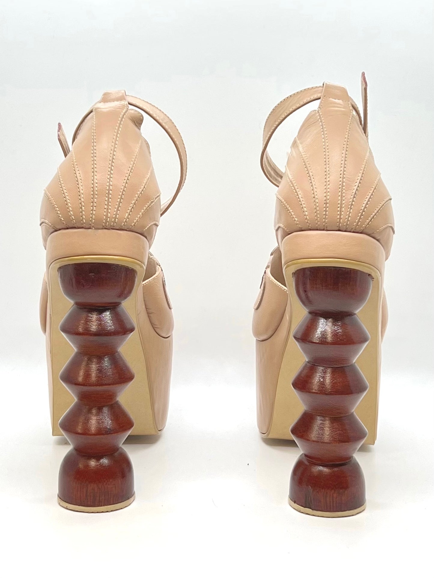 Platform Nude Heels