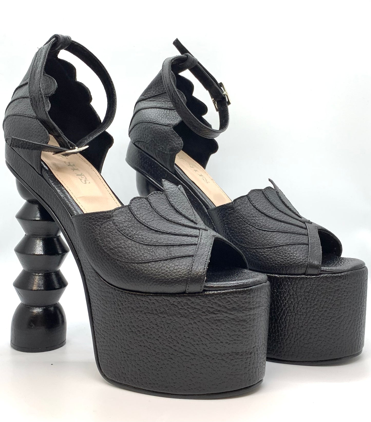 Platform Black Heels