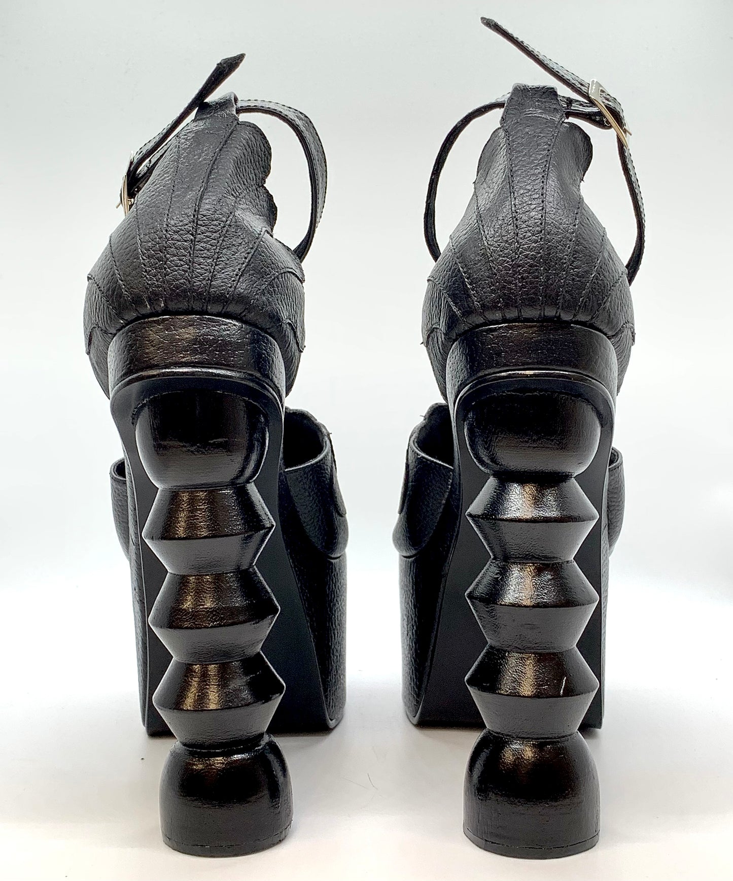 Platform Black Heels