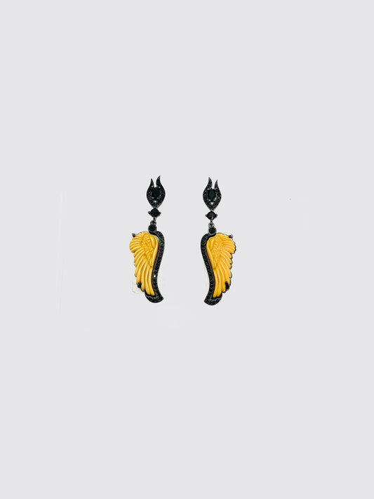 Small Angel Wings Earrings