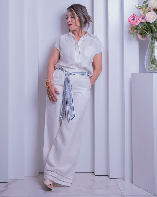 Set.Pants & Top linen