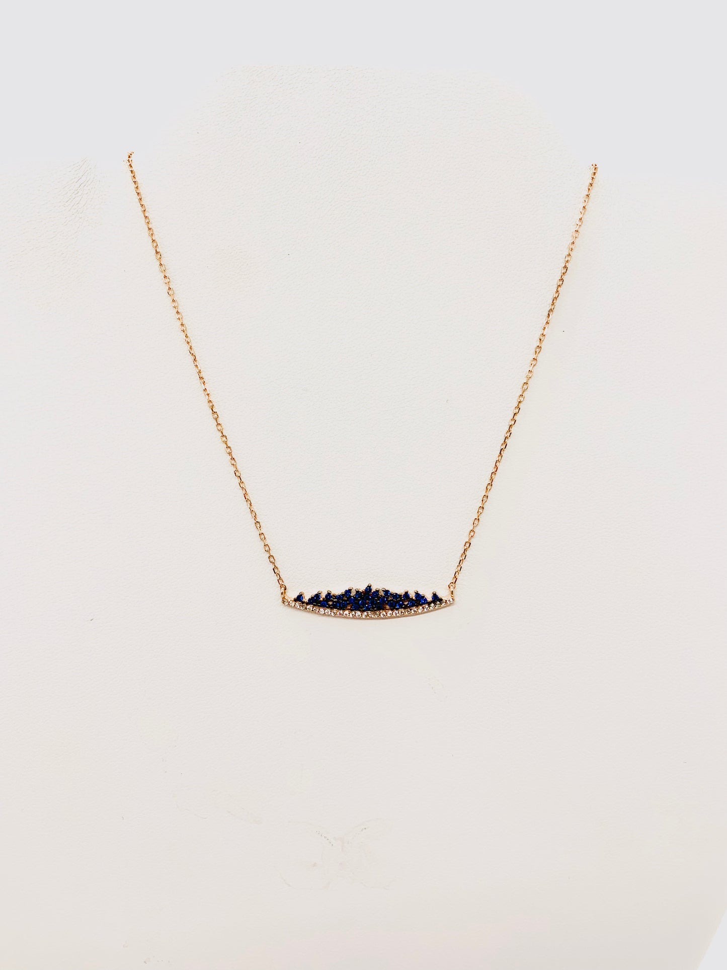 Rose Gold Crown Necklace