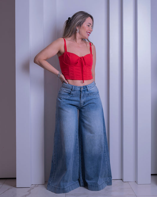 JEANS DENIM BUE