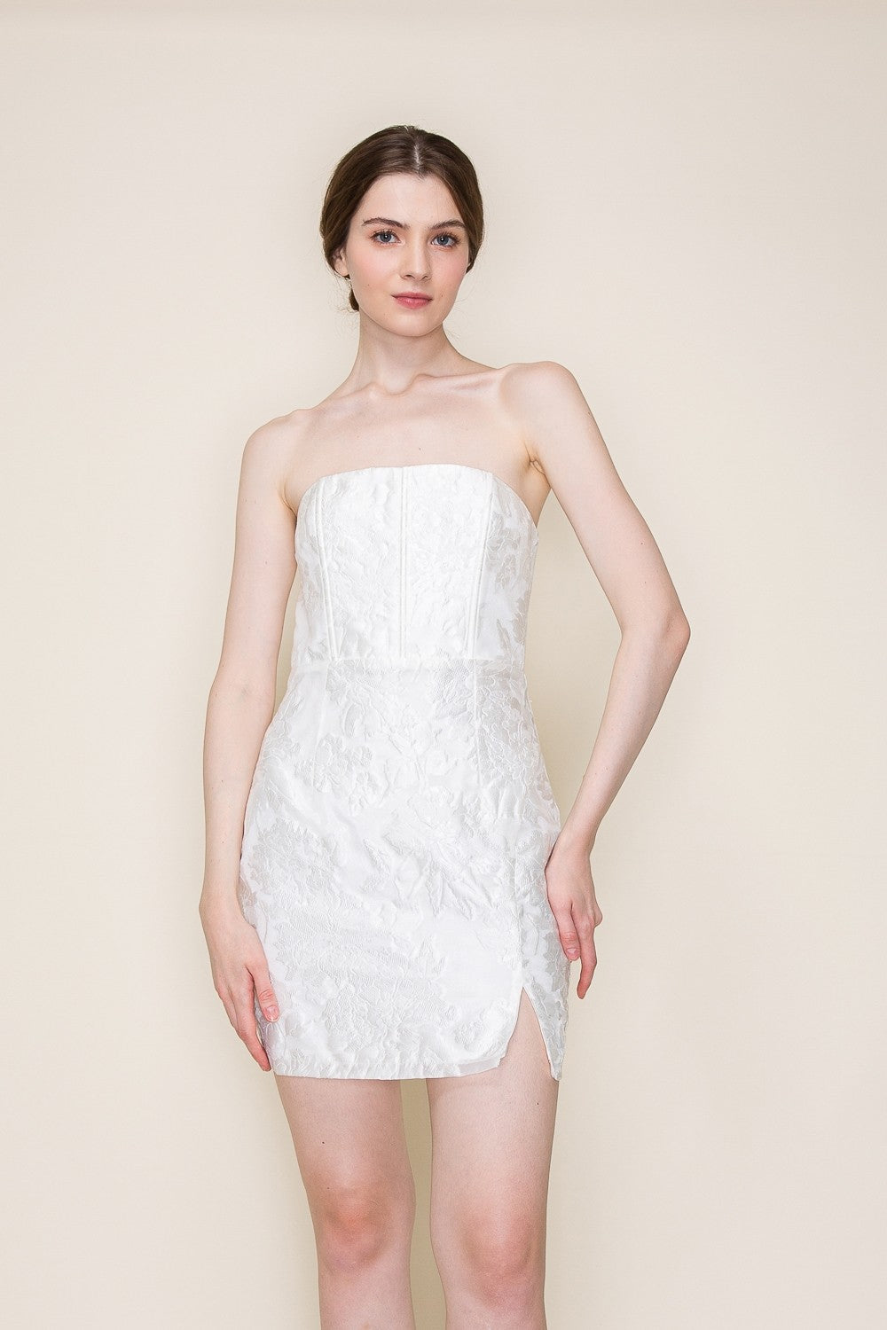 DRESS WHITEJACQ