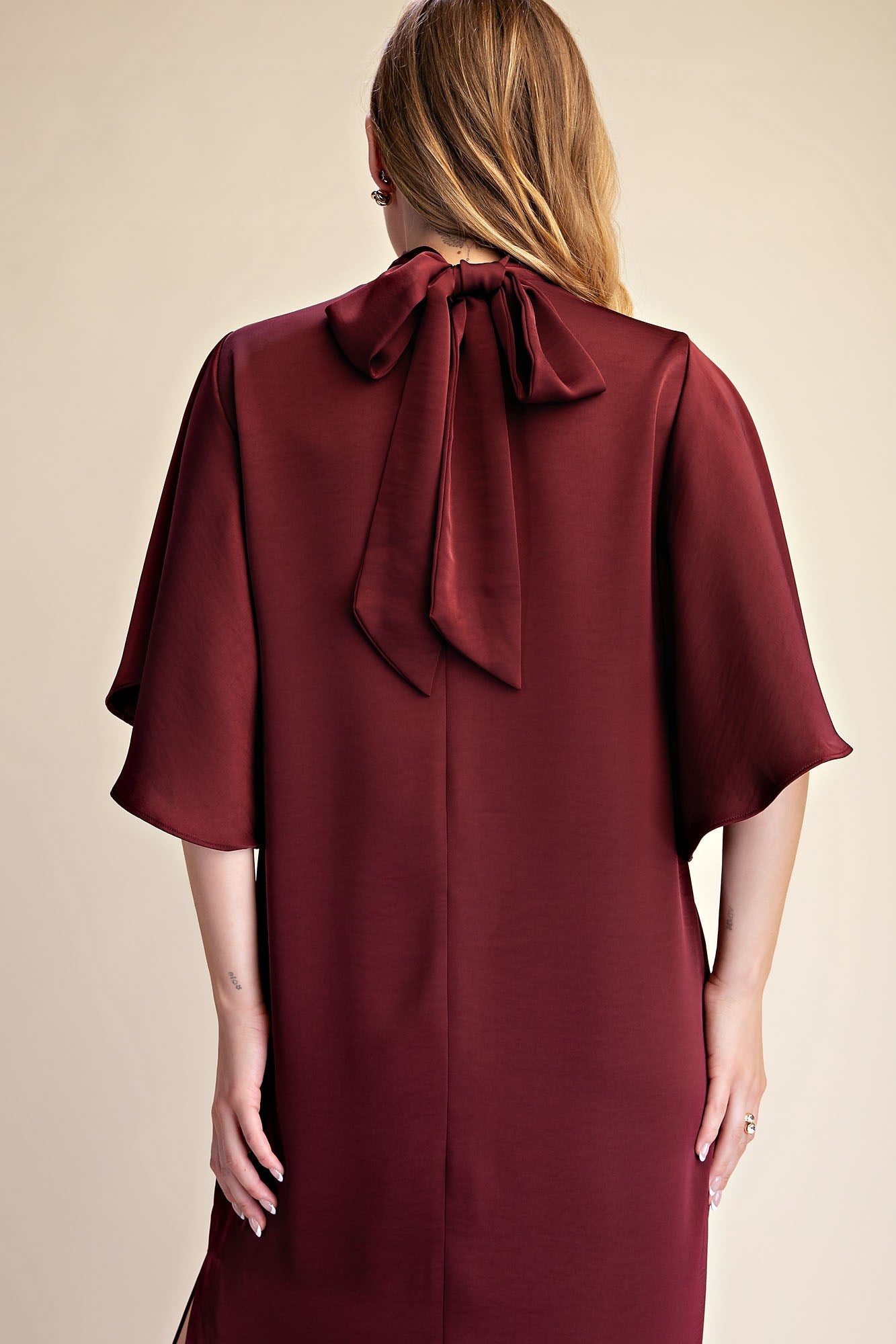 DRESS PLUM