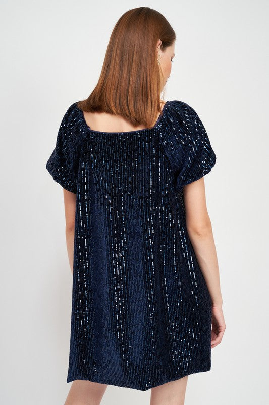 NAVY DRESS